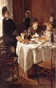 Claude Monet Le Dejeuner oil painting reproduction